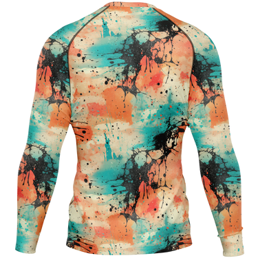 Chokefish™ Long Sleeve Rashguard Acid-Wash Men's Shirt-002